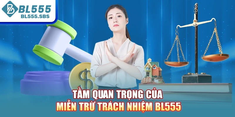 Tầm quan trọng của Miễn trừ trách nhiệm BL555 Tầm quan trọng của Miễn trừ trách nhiệm BL555